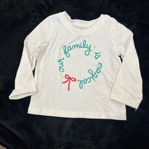 Cat & Jack White Long Sleeve Shirt